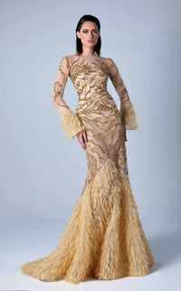 Edward Arsouni Couture FW0446 Dress view 3