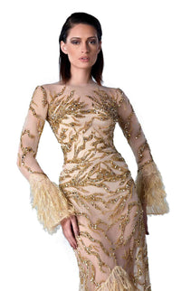Edward Arsouni Couture FW0446 Dress view 2