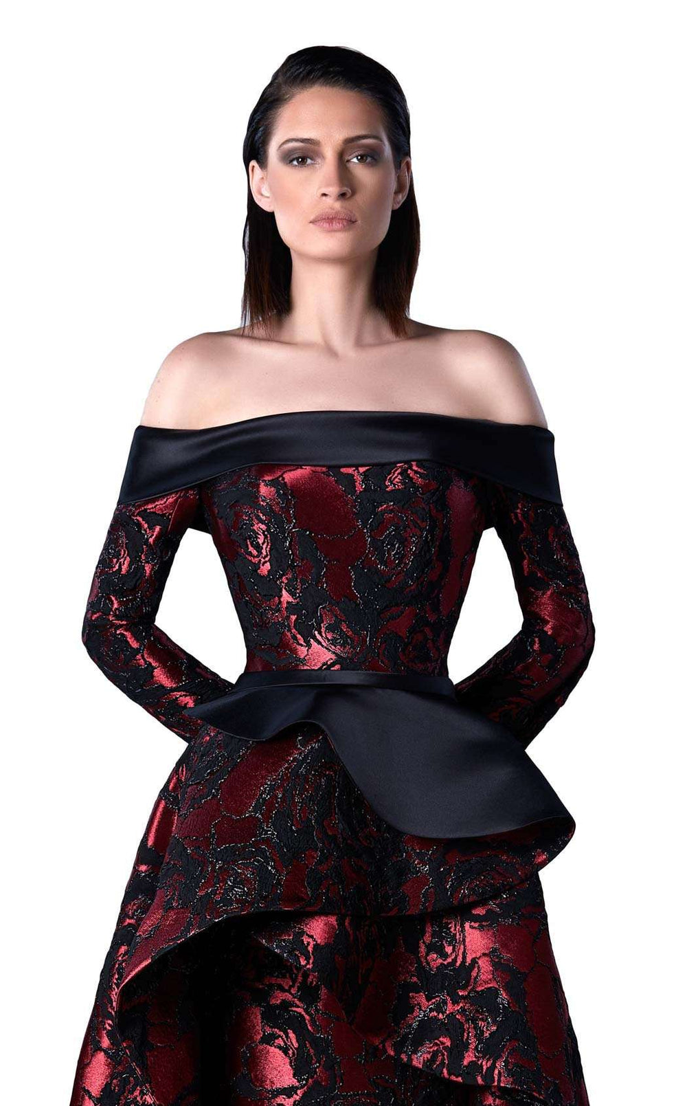 Edward Arsouni Couture FW0450 Dress details - VOLAKK
