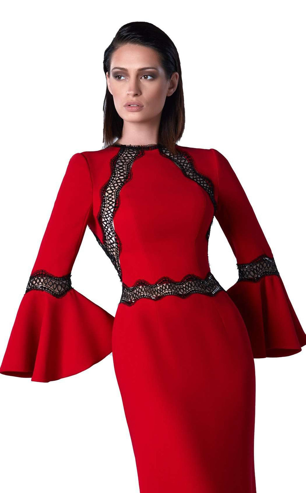 Edward Arsouni Couture FW0456 Dress details - VOLAKK
