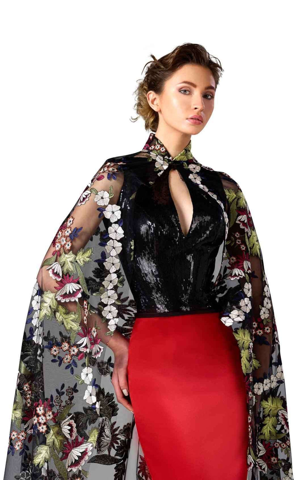 Edward Arsouni Couture 0298 Dress details - VOLAKK