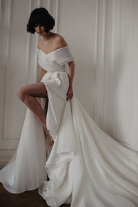 Organza Wedding Dress Cardi view 8