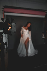Plus Size Sparkly Wedding Dress Miranda view 8