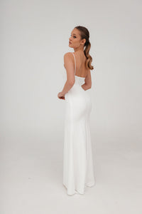 Minimalist Mermaid Wedding Dress Selena view 3