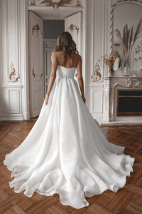 Sleeveless Wedding Dress Audrey view 25