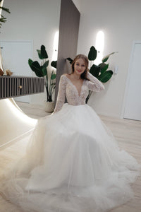 A-line Wedding Dress Aviv view 12
