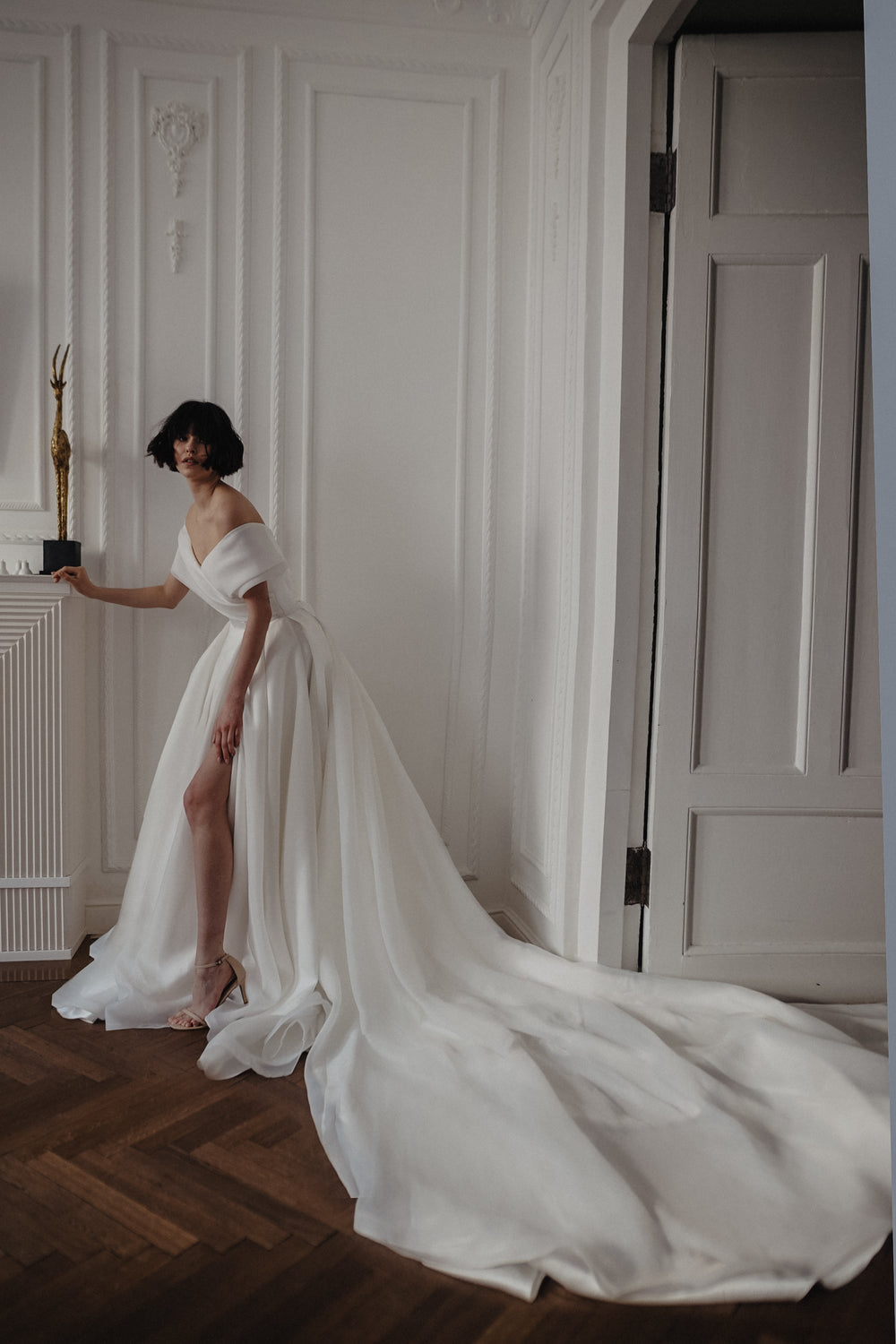 Organza Wedding Dress Cardi - VOLAKK