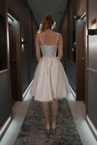 Sequin Wedding & Evening  Dress Wilma view 5