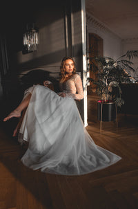 A-line Wedding Dress Aviv view 3