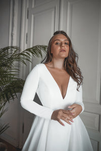 Plus Size Organza Wedding Dress Tayra view 5