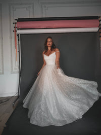 Sparkle Wedding Dress Heist view 11