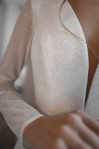 Glittery Wedding Dress Zarina view 6