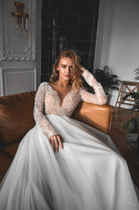 A-line Wedding Dress Aviv view 5