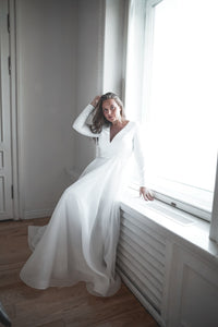 Plus Size Organza Wedding Dress Tayra view 9
