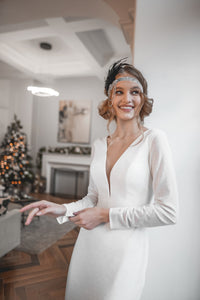 Glittery Wedding Dress Zarina view 4