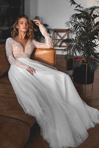 A-line Wedding Dress Aviv view 1