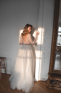 A-line Wedding Dress Aviv view 2