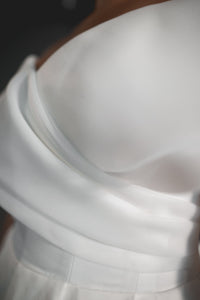 Plus Size Organza Wedding Dress Cardi view 10