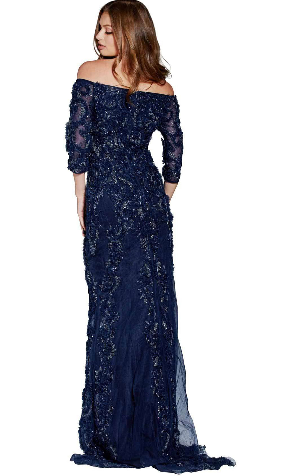 Exquisite Jovani 48300 Dress detail view - VOLAKK
