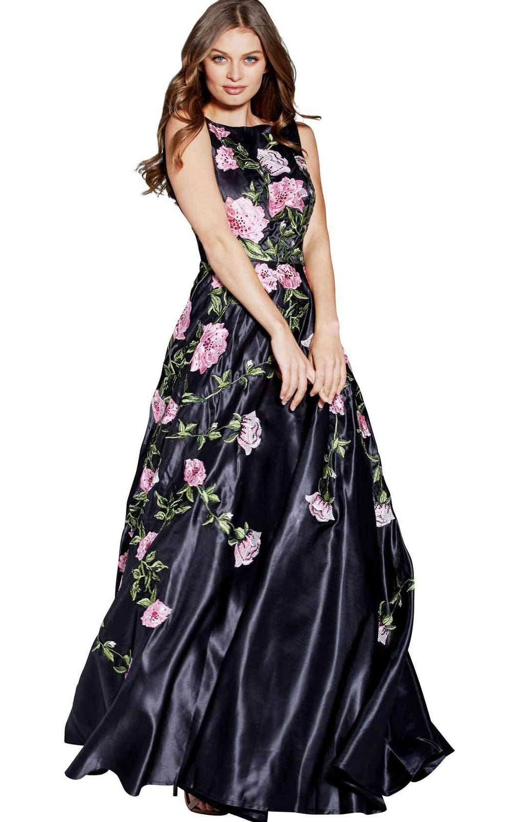 Exquisite Jovani 48426 Dress detail view - VOLAKK