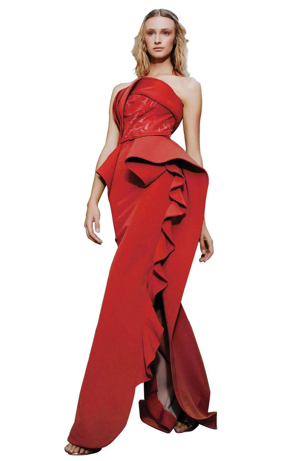 Exquisite MNM Couture N0297 Dress detail view - VOLAKK