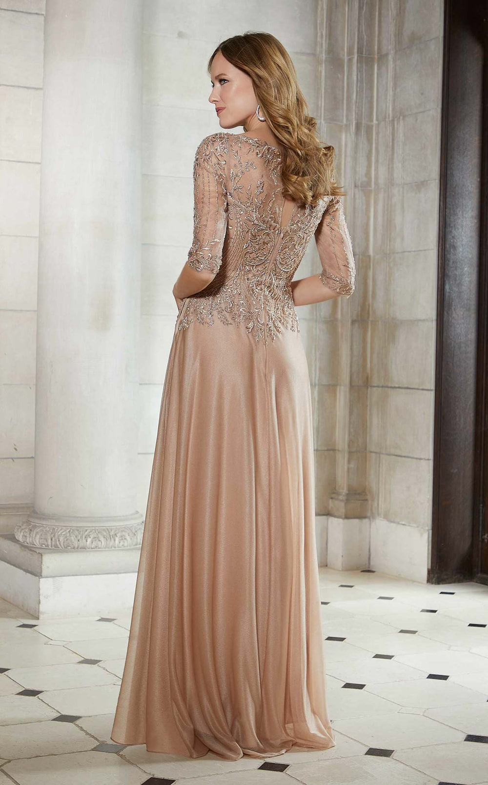 Exquisite MGNY 72618 Dress detail view - VOLAKK