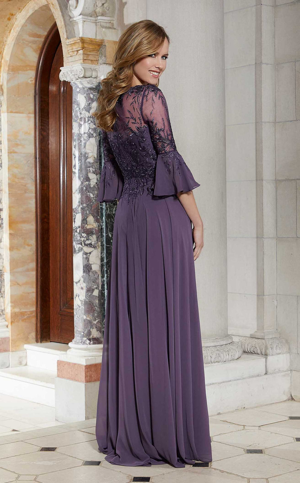 Exquisite MGNY 72629 Dress detail view - VOLAKK