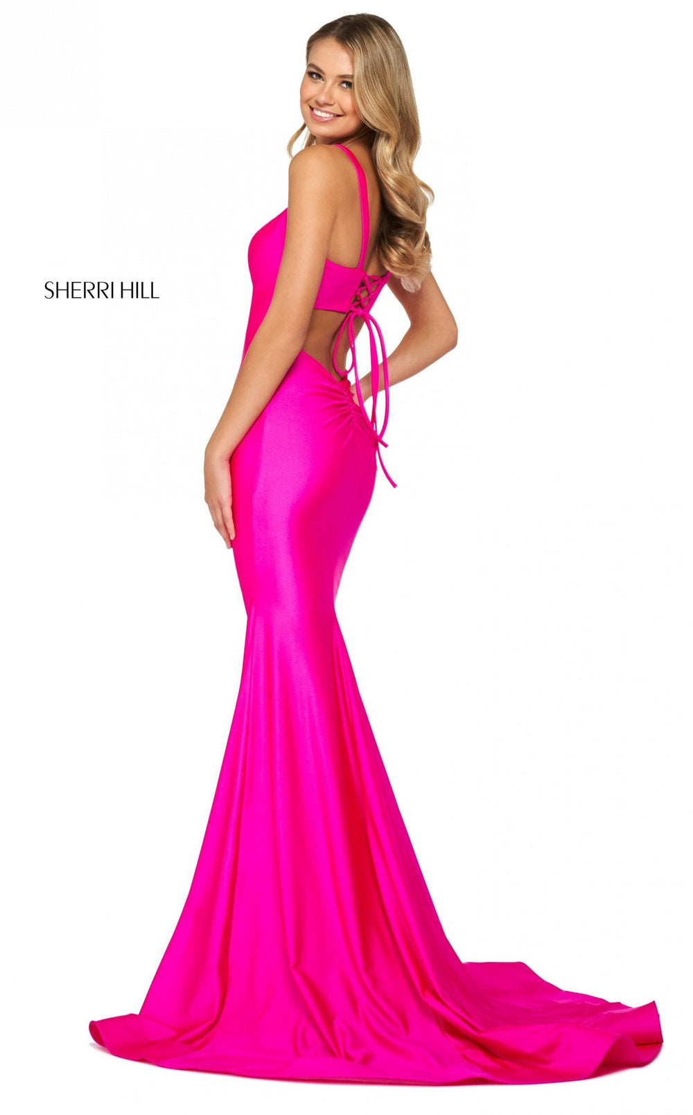 Exquisite Sherri Hill 53906 Dress detail view - VOLAKK